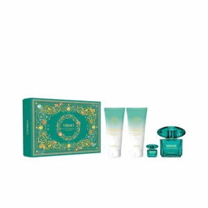 Versace Crystal Emerald Eau De Parfum Spray 90ml Set 4 Pieces - Jag Couture London