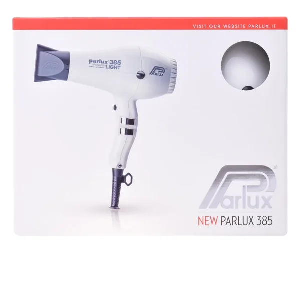 Parlux Hair Dryer 385 Power Light White