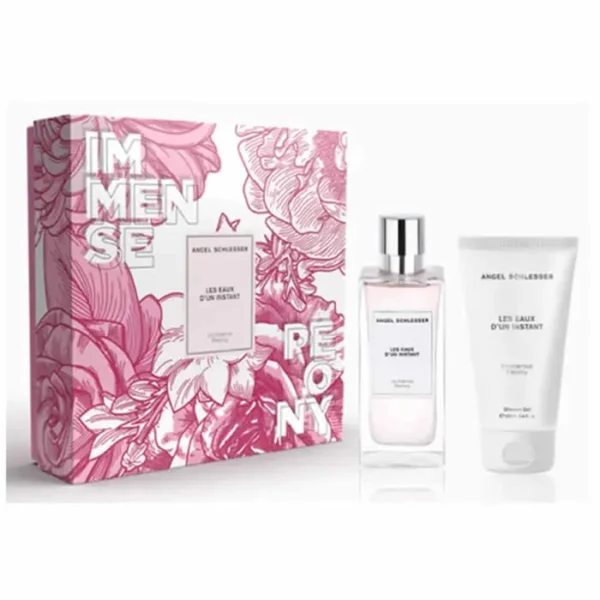 Angel Schlesser Les Eaux D’Un Instant Immense Peony Eau De Toilette Spray 100ml Set 2 Pieces