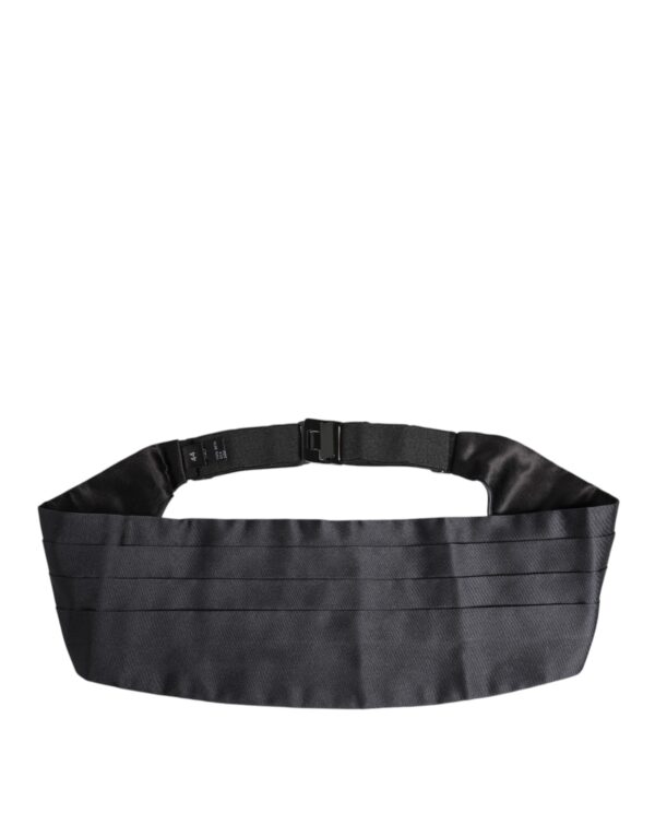 Dark Blue 100% Silk Belt Waist Cummerbund