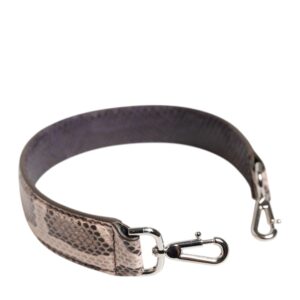 Beige Exotic Leather Handbag Accessory Shoulder Strap