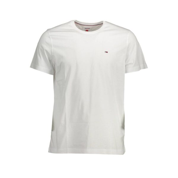 White Cotton Men’s T-Shirt
