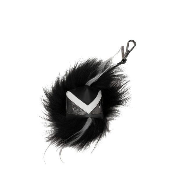 Black Leather Keychain