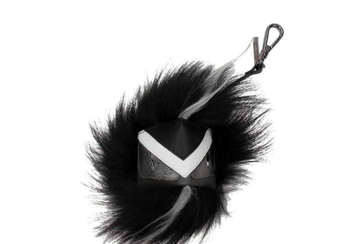 Black Leather Keychain