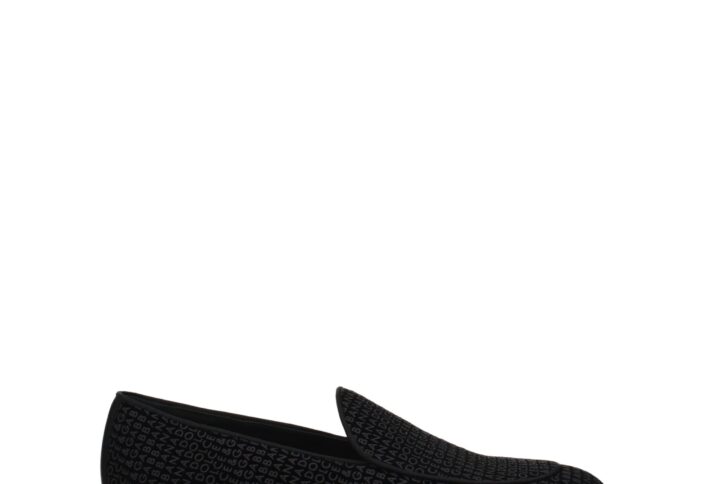Black Velvet Slip-On Loafers | Jag Couture London – New York