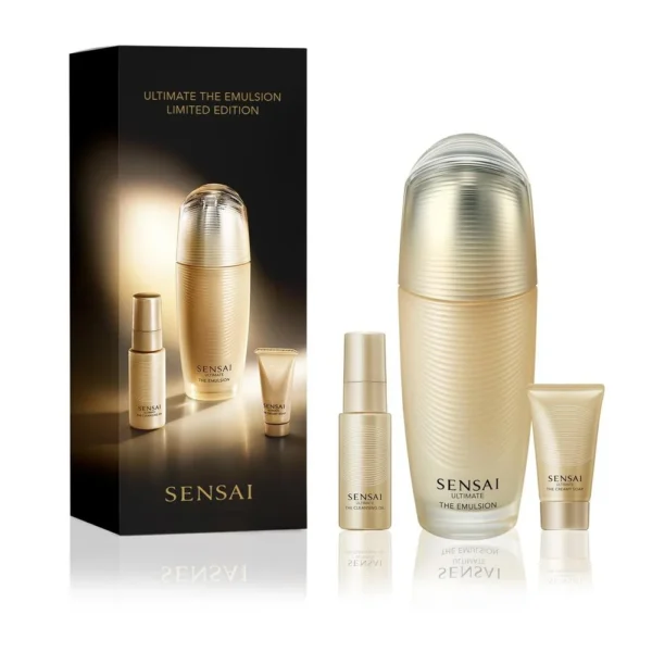 Sensai Ultimate The Emulsion, Cleansing Oil & Creamy Soap Set