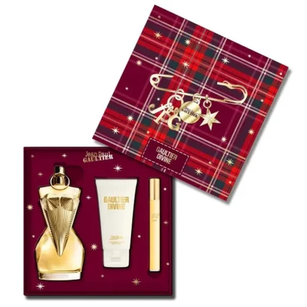 Jean Paul Gaultier Divine Eau De Perfume Spray 100ml Set 3 Pieces