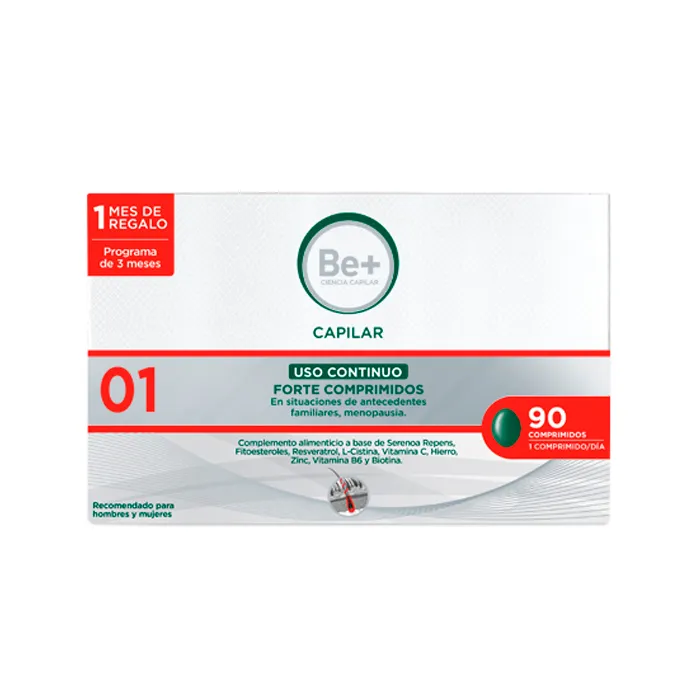 Be+ Capillary Continuous Use Forte 90 Tablets - Jag Couture London