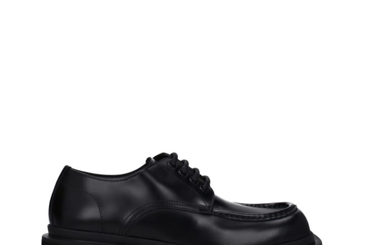 Black Leather Oxfords And Derbies | Jag Couture London – New York