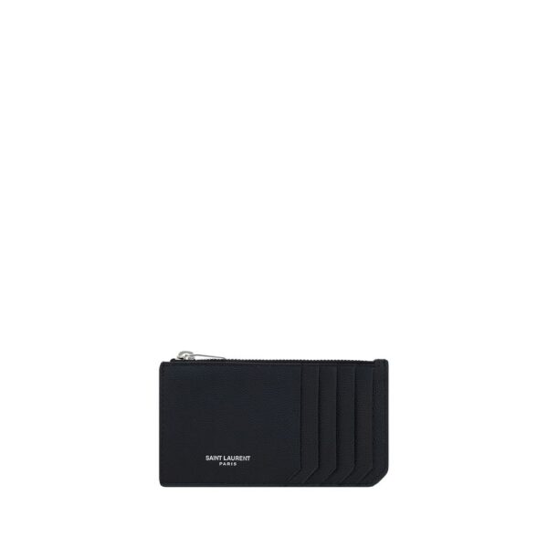 Black Calf Leather Bos Taurus Wallet