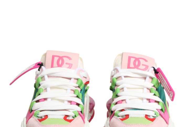 Multicolor Leather Airmaster Low Top Sneaker Shoes