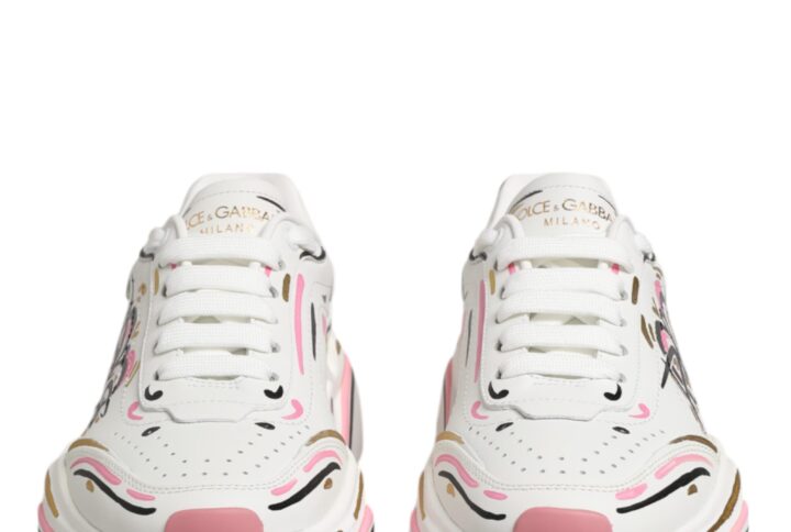 Multicolor Hand Painted DAYMASTER Sneaker Shoes