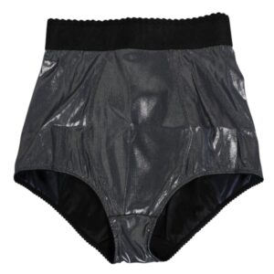 Gray Silk Stretch Slip Girdle Panty Underwear