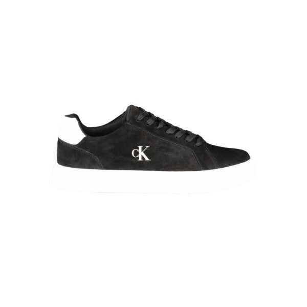 Black Leather Men’s Sneaker