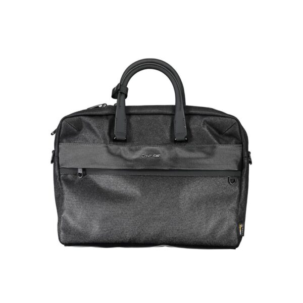 Nero Polyester Men’s Briefcase