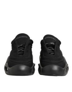 Black Lace Up Wave Low Top Men Sneaker Shoes