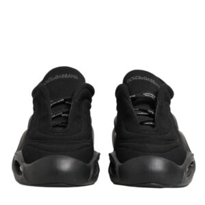 Black Lace Up Wave Low Top Men Sneaker Shoes