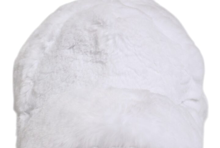 White Modacrylic Rapper Men Baseball Capello Hat