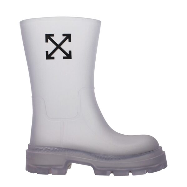 Transparent Pvc Ankle Boots