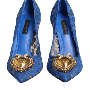Blue Taormina Lace DEVOTION Pumps Shoes