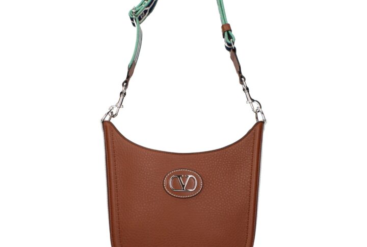 Brown Leather Crossbody Bag