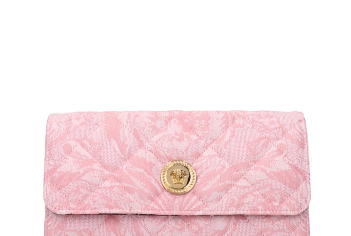 Pink Fabric Clutch Bag - Jag Couture London