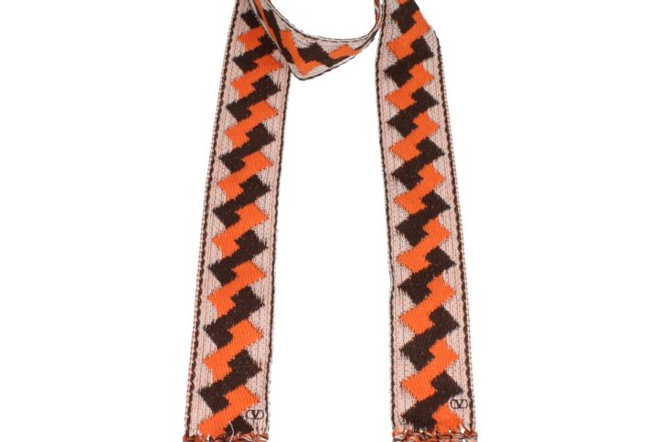 Multicolor Cotton Foulard