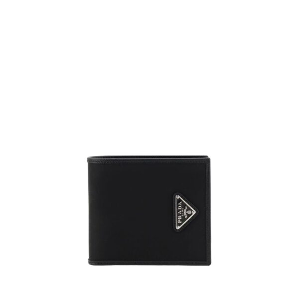 Black Recycled Polyamide Wallet