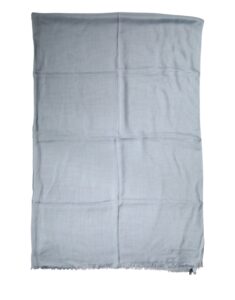 Light Blue Cashmere Knitted Shawl
