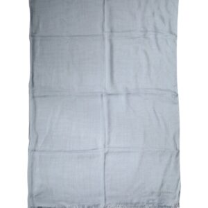 Light Blue Cashmere Knitted Shawl