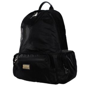 Black Nylon Backpack - Jag Couture London