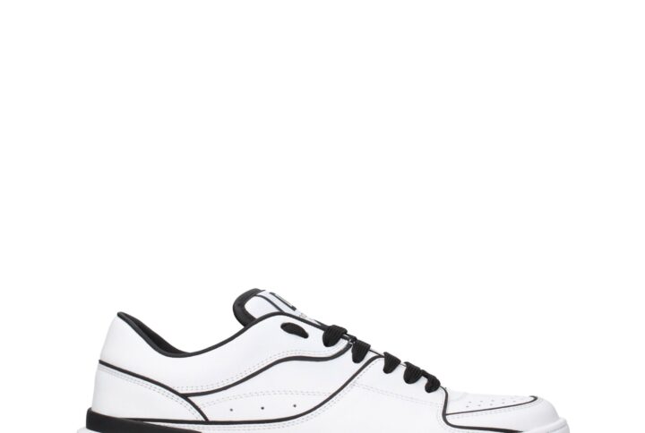 White Leather Sneakers | Jag Couture London – New York
