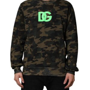 Multicolor Camouflage Men Sweatshirt  Sweater