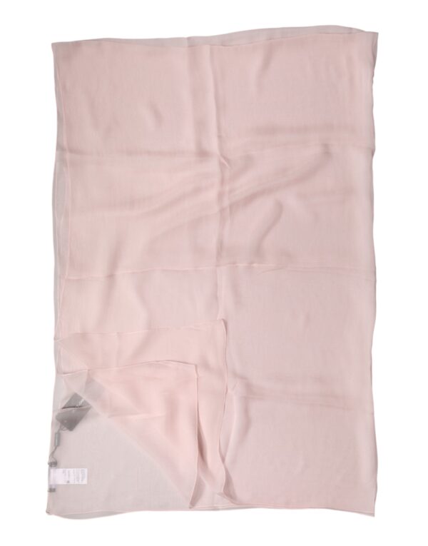 Light Pink Stole Silk Neck Wrap Shawl Scarf