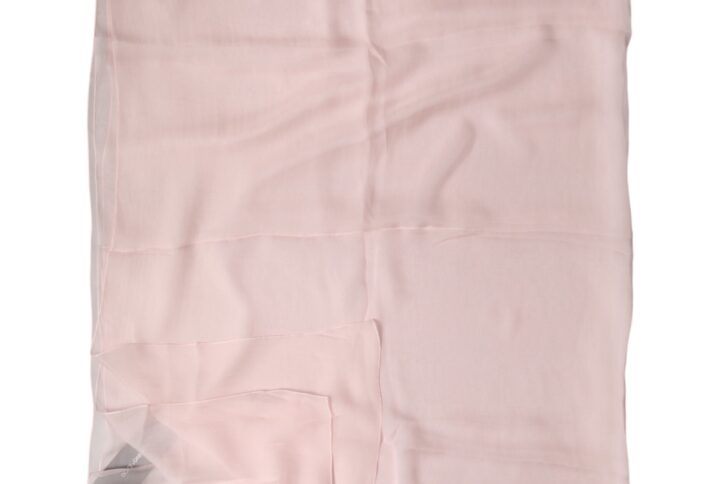Light Pink Stole Silk Neck Wrap Shawl Scarf | Jag Couture London – New York