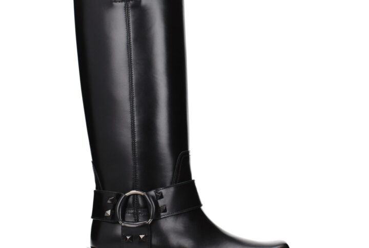 Black Leather Boots