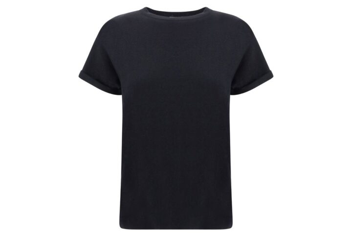 Black Nylon T-Shirt | Jag Couture London – New York
