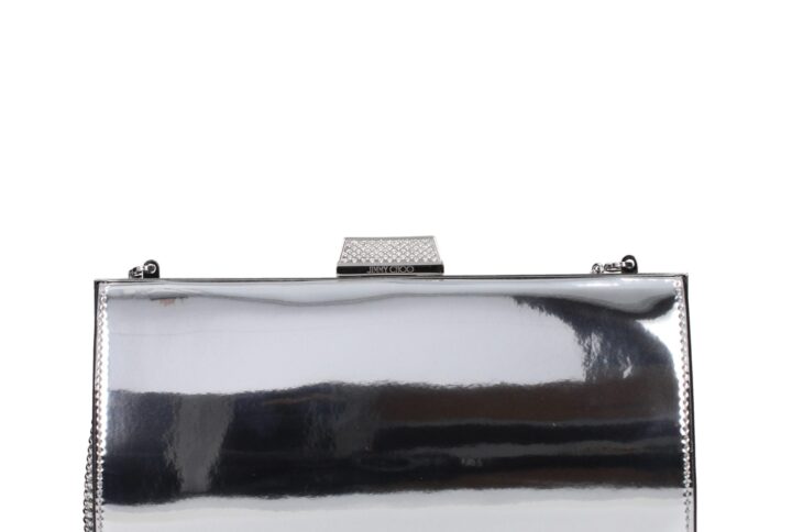 Gray Leather Clutch Bag | Jag Couture London – New York