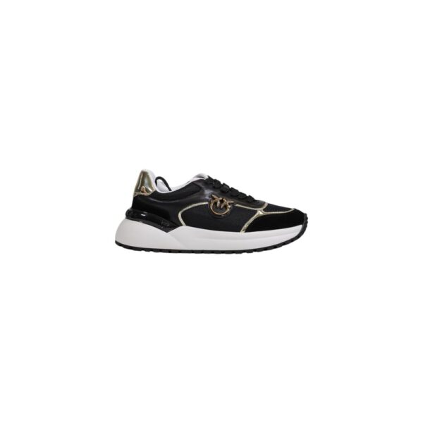 Black Leather Low Top Sneakers