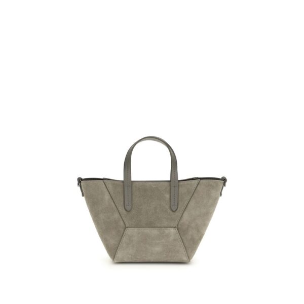 Beige Calf Leather Bos Taurus Shoulder Bag