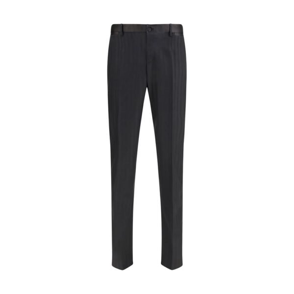 Black Wool Oves Aries Dress Pants