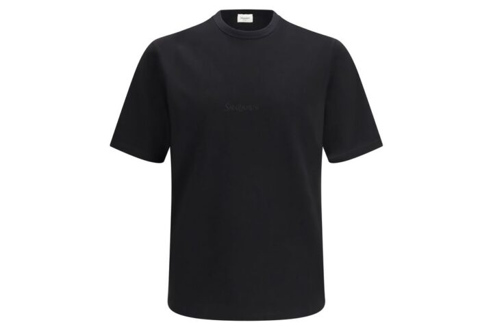 Black Cotton T-Shirt | Jag Couture London – New York