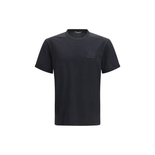 Black Cotton T-Shirt