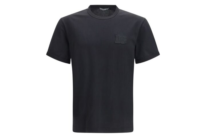 Black Cotton T-Shirt | Jag Couture London – New York