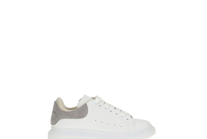 White Calf Leather Bos Taurus Chunky Sneakers | Jag Couture London – New York