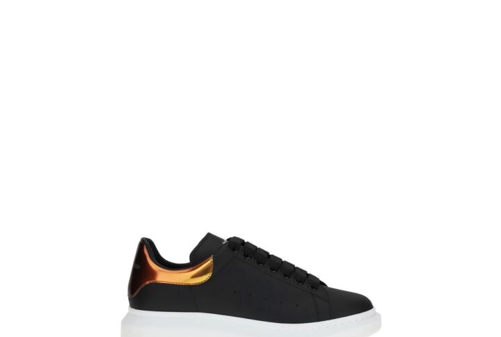 Black Calf Leather Bos Taurus Platform Sneakers | Jag Couture London – New York