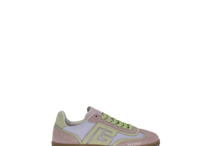Multicolor Calf Leather Bos Taurus Athletic Sneakers | Jag Couture London – New York