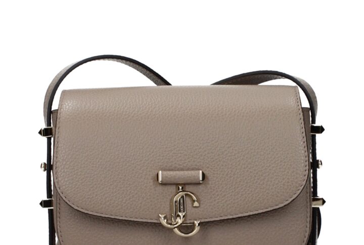 Gray Leather Crossbody Bag | Jag Couture London – New York