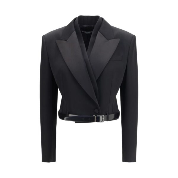 Black Wool Oves Aries Jacket