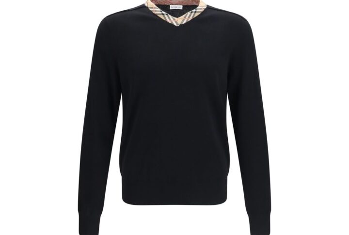 Black Wool Oves Aries Sweatshirt | Jag Couture London – New York